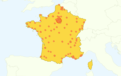 Visiteurs de Categorynet.com en France