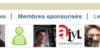 Membres sponsorisés