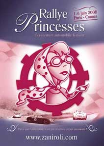 Affiche du 9&egrave;me Rallye des Princesses