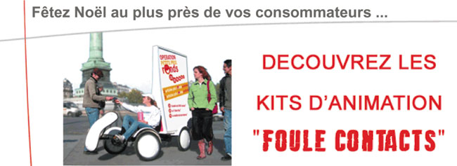 Fêtez Noël au plus près de vos consommateurs...